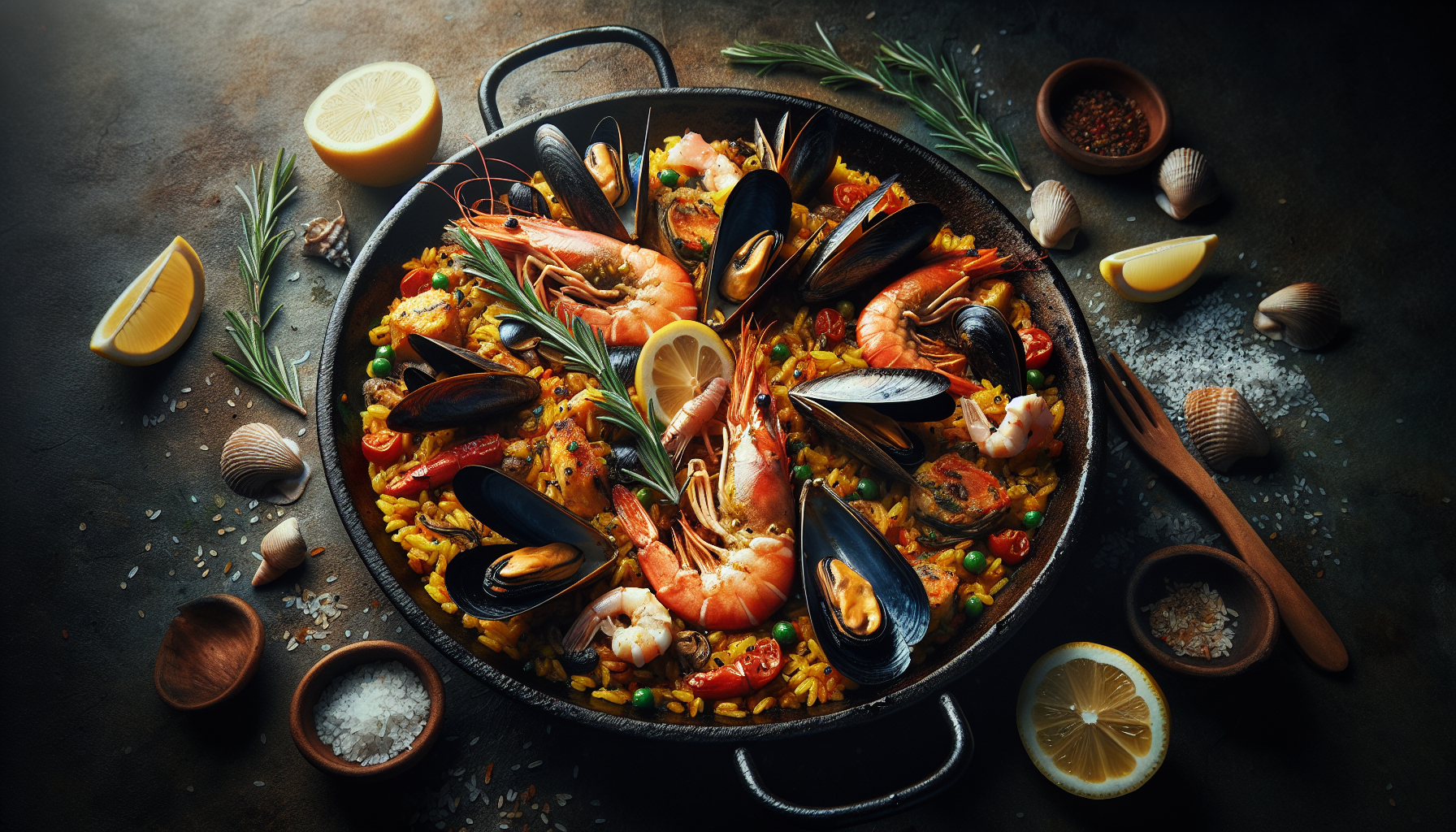 Paella la valenciana